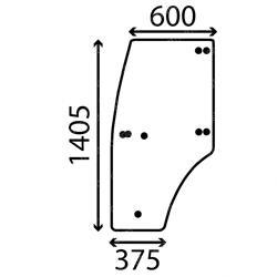 Picture of Tractor Cab Door Glasses