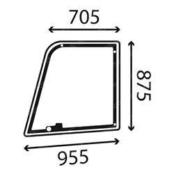 Picture of Glass, Upper Door