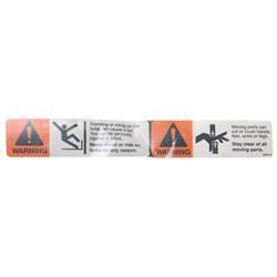 Picture of Warning Stand on + No Hands