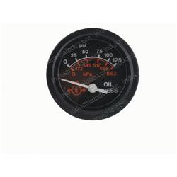 Picture of Gauge - 12v Oil Pressure 0-125