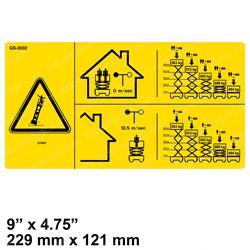 Picture of Decal - Danger Maxcap Ce Gs2032