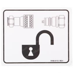 Picture of Decal Aux Hyd