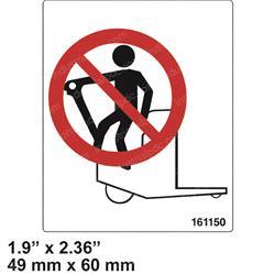 Picture of Decal - No Riders