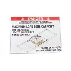 Picture of Decal - Load Zone  Gates