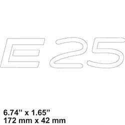 Picture of Decal - Model E25