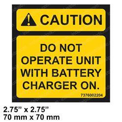 Picture of Decal - Caution Do Not Opperat