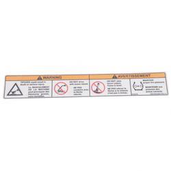 Picture of Decal-Warning Tip Over (can)
