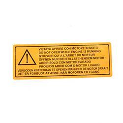 Picture of Decal - Do Not Open When Run