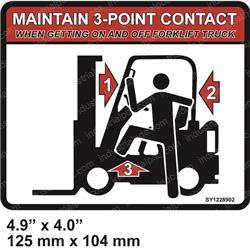 Picture of Decal - 3-Point Contact