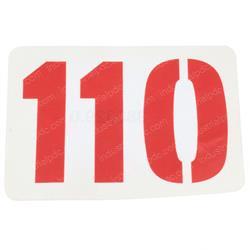 Picture of Decal-Model 110