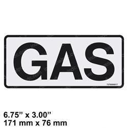 Picture of Decal - Gas