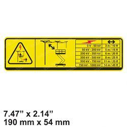 Picture of Decal - Danger Electrocution
