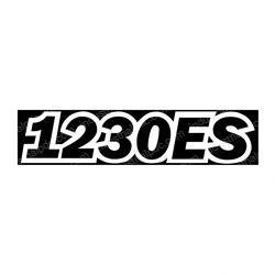 Picture of Decal - Model 1230es