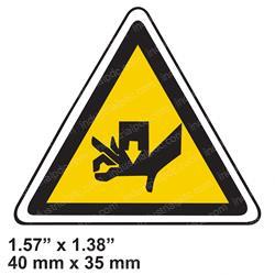 Picture of Decal - Hazard Hand