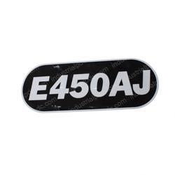 Picture of Decal Model Designation E450aj