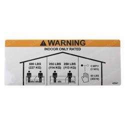 Picture of Platform Decal(indr Only Rate)