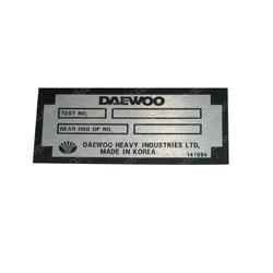 Picture of Rear Mtg ID Plate