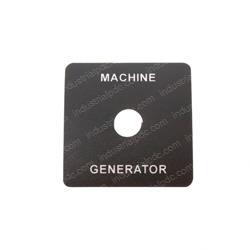 Picture of Decal - Machine Generator