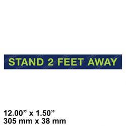Picture of Decal Stand 2 Feet Away 12x1.5