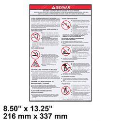 Picture of Decal - Danger