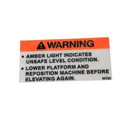 Picture of Decal - Tip Warning Light