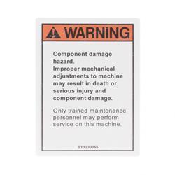 Picture of Decal - Caution Wear Pads