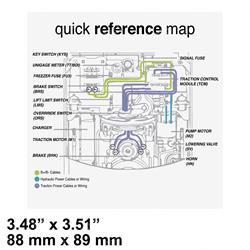 CROWN CR069507 LABEL POWER UNIT OVERVIEW