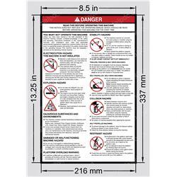 Picture of Decal - General Warning