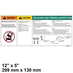Picture of Label Cab Tilt