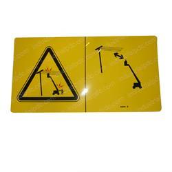Picture of Decal - Danger Elec.haz.stay Cl