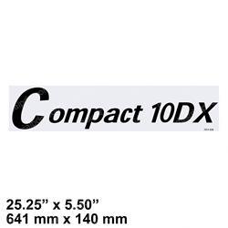 Picture of Decal "compact 10dx"