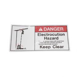 Picture of Decal - Elec.hazard Stay Clear