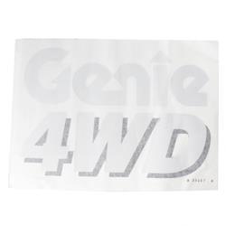 Picture of Decal Genie 4 Wd White