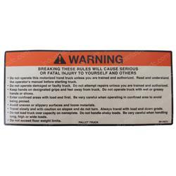 Picture of Decal - Safety