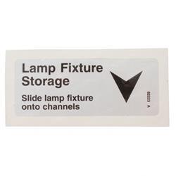 Picture of Decal Label Lamp Storage Tml