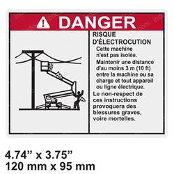 Picture of Decal - Danger Electr. (fr)