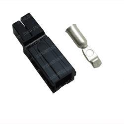 Picture of Connector - Single Black 75 Amp