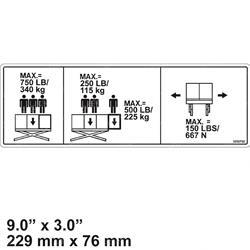 Picture of Decal - Capacity Ext Deck