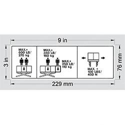 Picture of Nameplate Capacity (600 Lb)