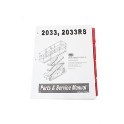 Picture of Manual - Partsservice 2033rs