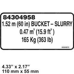 Picture of Decal - Bucket 60"