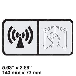 Picture of Decal-Radio Frequency