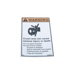 Picture of Decal - Crush Area