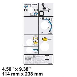Picture of Decal - Upper Control Box