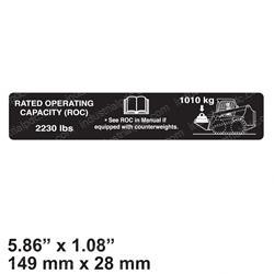 Picture of Decal - 2230 Lbs