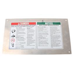 Picture of Battery Plate W/Decal S-Series