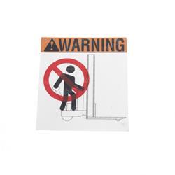 Picture of Decal- No Riding