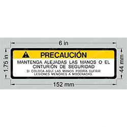 Picture of Decal No Hands (spa Lat Am)