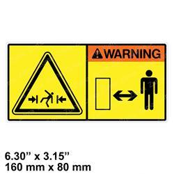 Caterpillar 2261242 - sticker, decal