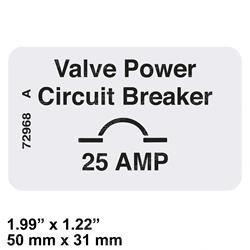Picture of Decal Label 25a Cb